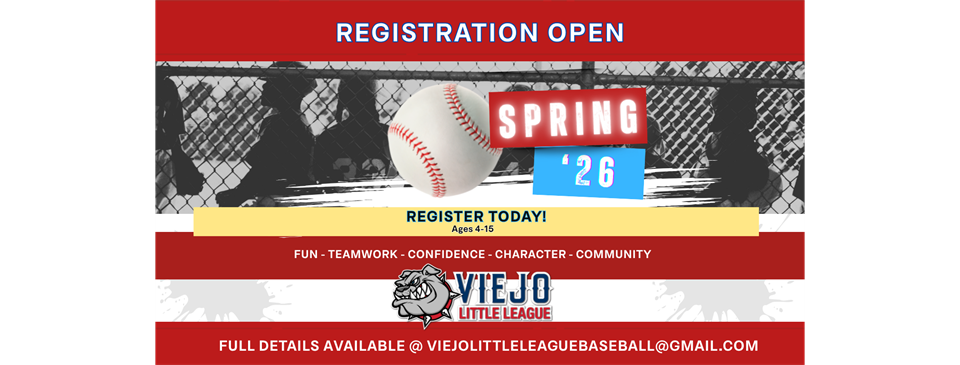 Spring 2026 Registration Is Now Open! 